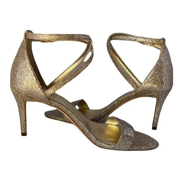 👡⚡MICHAEL KORS⚡👡 SAND HEELS Brand NEW - Picture 2 of 8